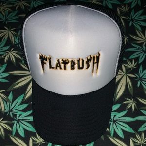 Flatbush Hat Black/Yellow White/Black Trucker